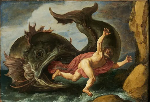 Jonah and the Whale, a painting by Pieter Lastman
