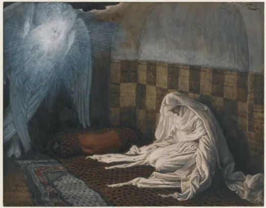 The Annunciation, a painting by James Tissot