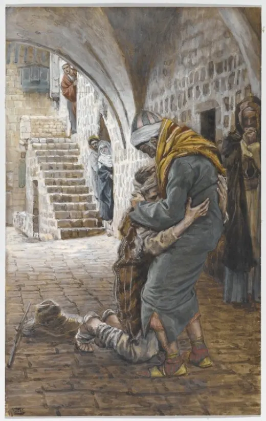 The Return of the Prodigal Son, a painting by James Tissot